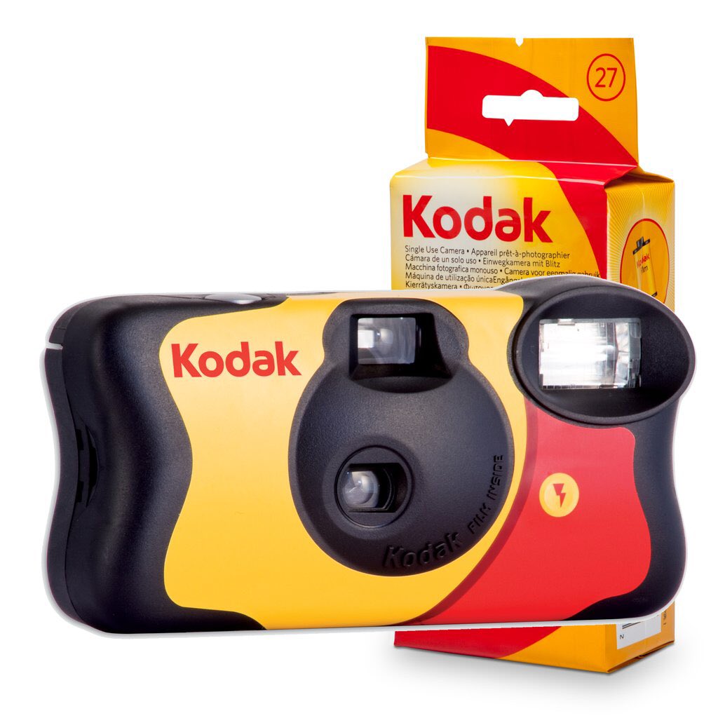  kodak funsaver 800 27exp 35mm single use film camera 