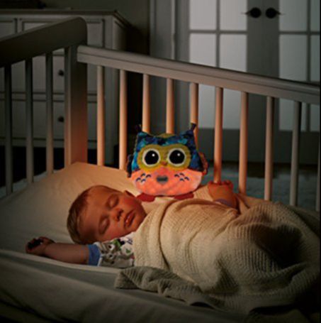 ของเล่นเด็ก ริวิวดีมาก ตุ๊กตาผ้านกฮูกกล่อมนอน Night Night Owl ตุ๊กตามีแสงไฟส่องสว่างและมีเสียงทำนอง ของแท้ Lamaze USA
