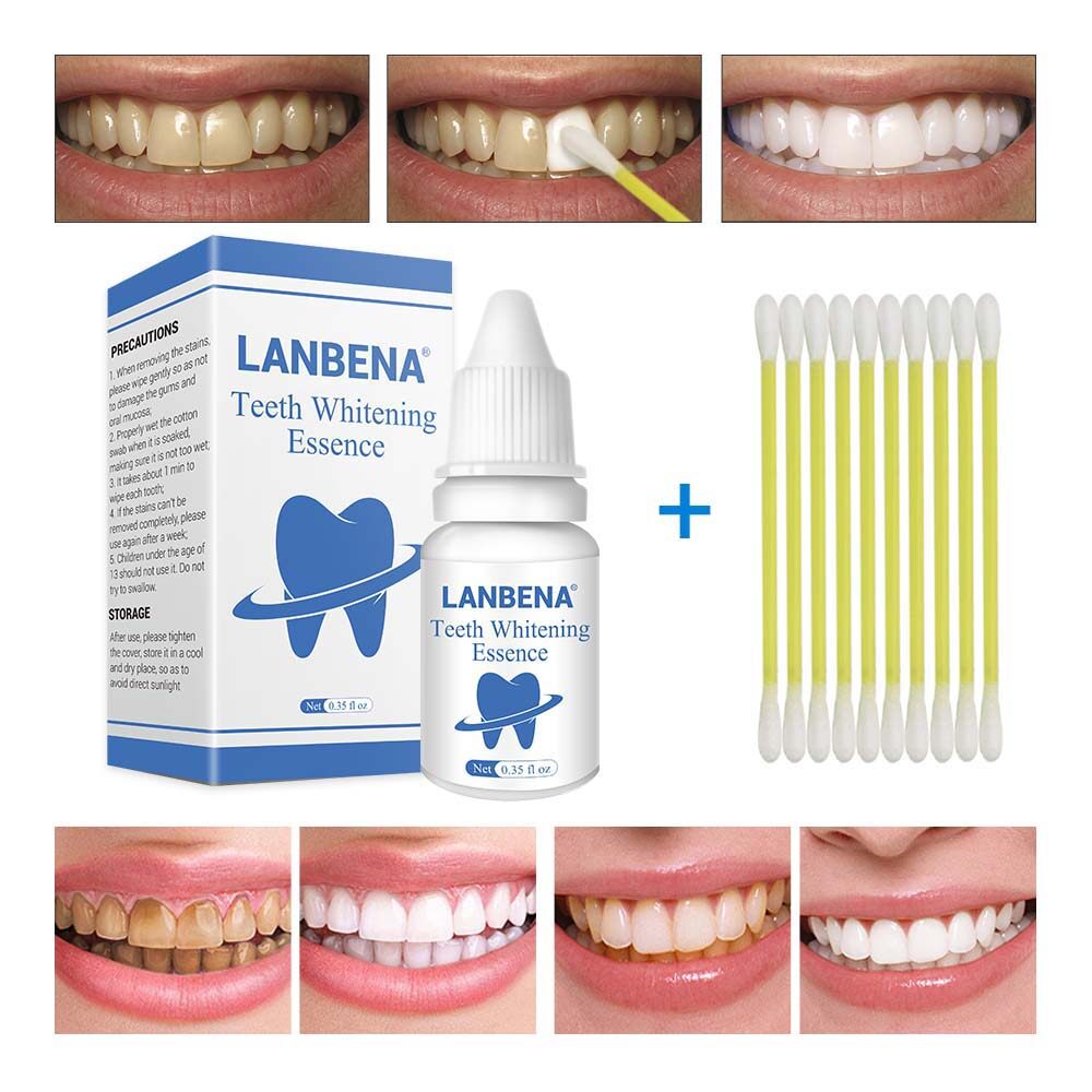 LANBENAแก้ฟันดำ ฟันเหลือง ขจัดคราบหินปูนที่เกิดจาก ดื่มกาแฟหรือน้ำชา ทำความสะอาดช่องปาก กำจัดคราบจุลินทรีย์ ฟอกฟันขาวสวย Toothpaste tool ฟอกฟันขาว ฟอกสีฟัน Whitening Teeth LANBENA Plaque Clean Teeth-3879