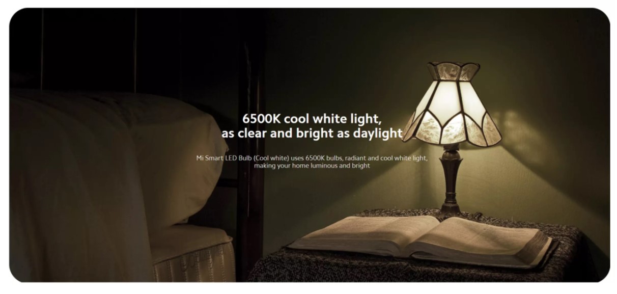 Xiaomi Mi Smart LED Bulb หลอดไปอัจฉริยะ LED (Global Version) | ประกันศูนย์ไทย 1 ปี สี White สี Whiteรูปแบบสินค้า Cool White