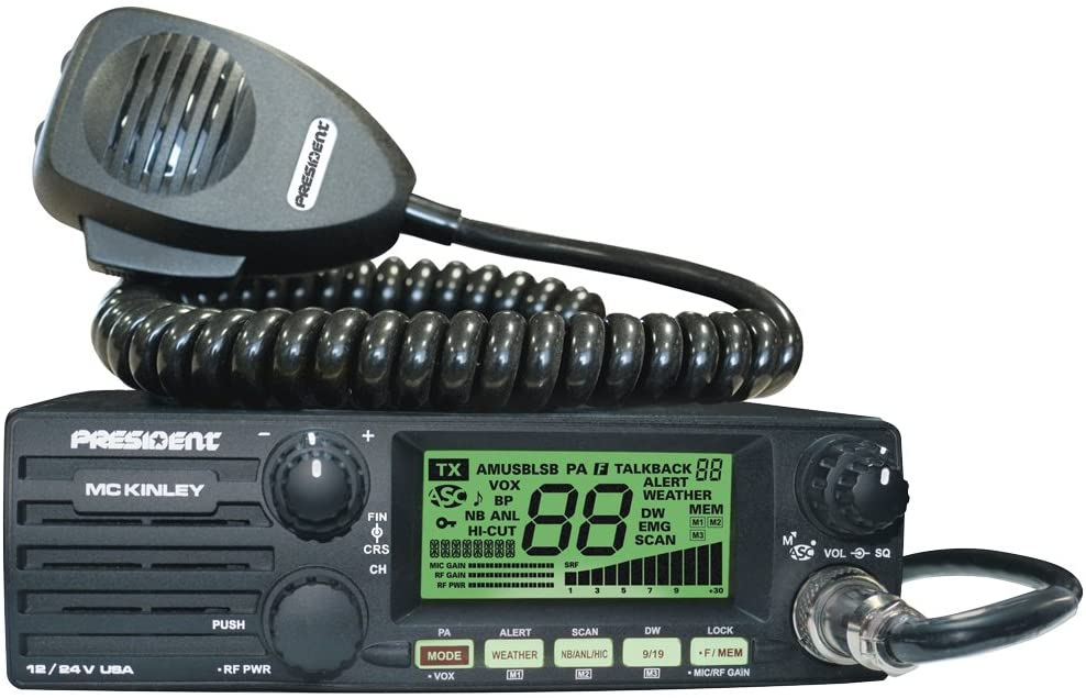 PRESIDENT ELECTRONICS President MCKINLEY USA SSB 12/24V CB Radio ...