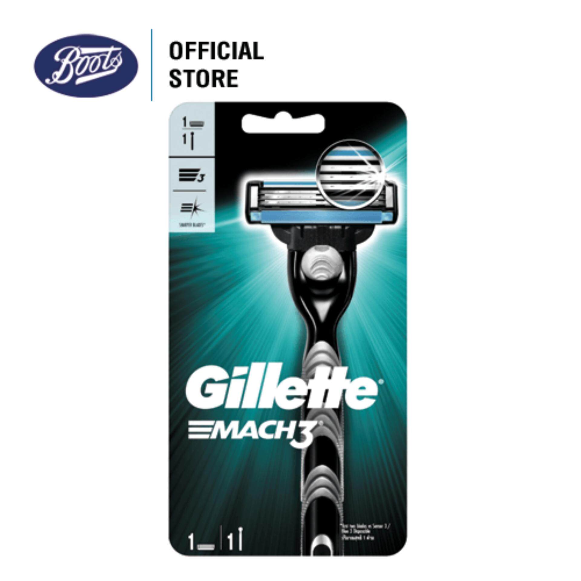 Gillette ใบมีดโกนพร้อมด้าม MACH3 1 ใบ