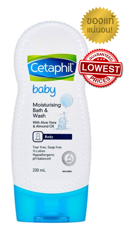 Cetaphil Baby moisture baht & wash 230 ml