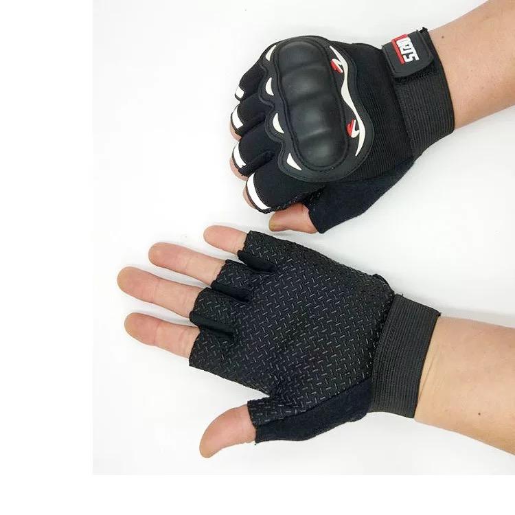 ถุงมือขับมอเตอร์ไซค์ ทัชสกรีนได้ PRO-BIKER (ฟรีไซต์) ป้องกันการบาดเจ็บที่มือ สวมเต็มนิ้ว ปั่นจักรยาน ออกกำลังกาย ระบายอากาศดีเยี่ยม ระบายอากาศดีเยี่ยม 1 คู่ ถุงมือมอไซร์ ถุงมือ ครึ่งนิ้ว ขับขี่รถมอเตอร์ไซค์ และจักรยาน รุ่นยอดนิยม