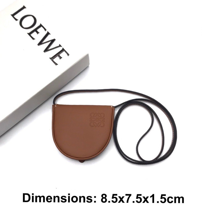 loewe heel pouch nano