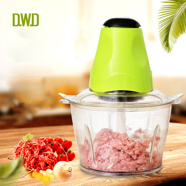 Big Sale Household Multi - Function Electric Meat Grinder 200W เครื่องบดไฟฟ้ามัลติฟังก์ชั่นสามารถบดเนื้อ ผักต่างๆ บดได้อย่างเร็ว เพียง 6S