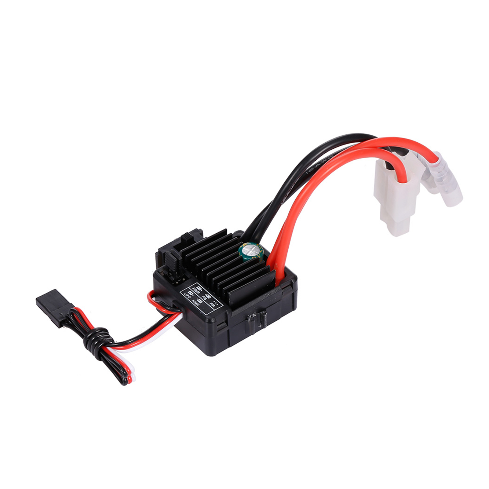 GoolRC 60A Waterproof Brushed ESC For 1/10 RC Cars & Boats - Compatible With 2S LiPo, 6-8S NiMH, Programmable - View #11