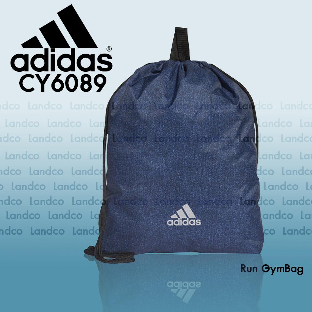 Adidas กระเป๋า สะพายหลัง อดิดาส Run GymBag CY6089 BL (600)