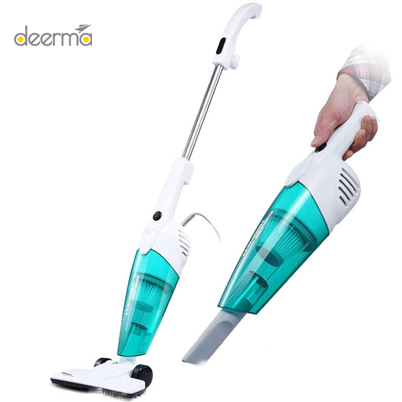 [จัดส่งฟร] xiaomi เครื่องใช้ในบ้าน Deerma electric vacuum cleaner DX115C/DC118C เครื่องดูดฝุ่นไซโคลน easy to use handle changing head vacuum cleaner for home use [รับประกัน 1 ปี]