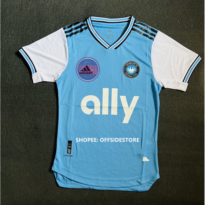 2022 New Original *READY STOCK* MLS Jersey Charlotte FC Home Football Jersey Player Issue Player
