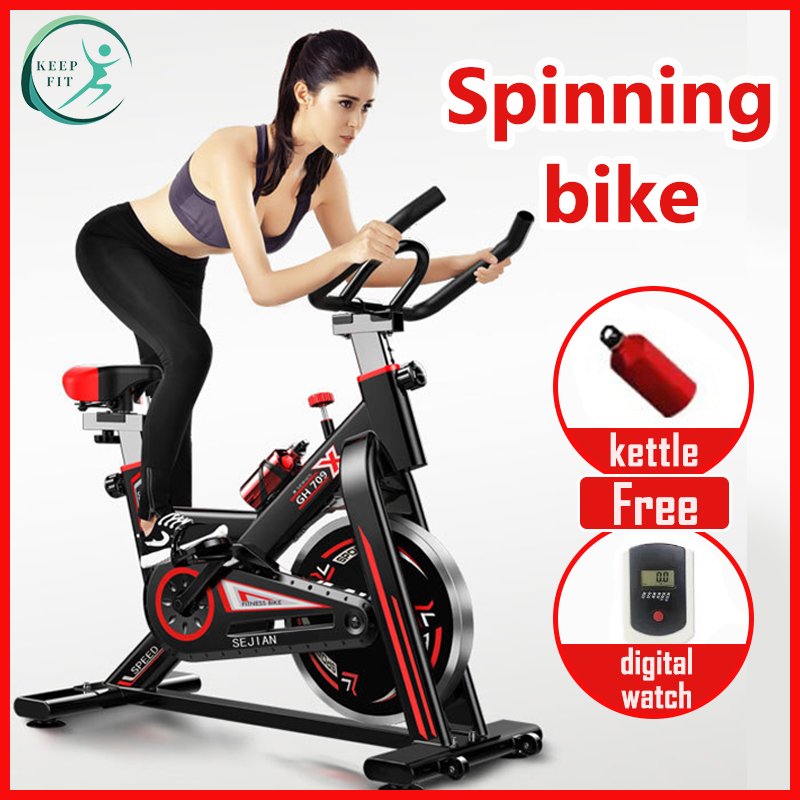 KEEP FIT จักรยานออกกำลังกาย จักรยานบริหาร  SPINNING BIKE จักรยานฟิตเนส SPINNING BIKE Exercise Spin Speed Bike