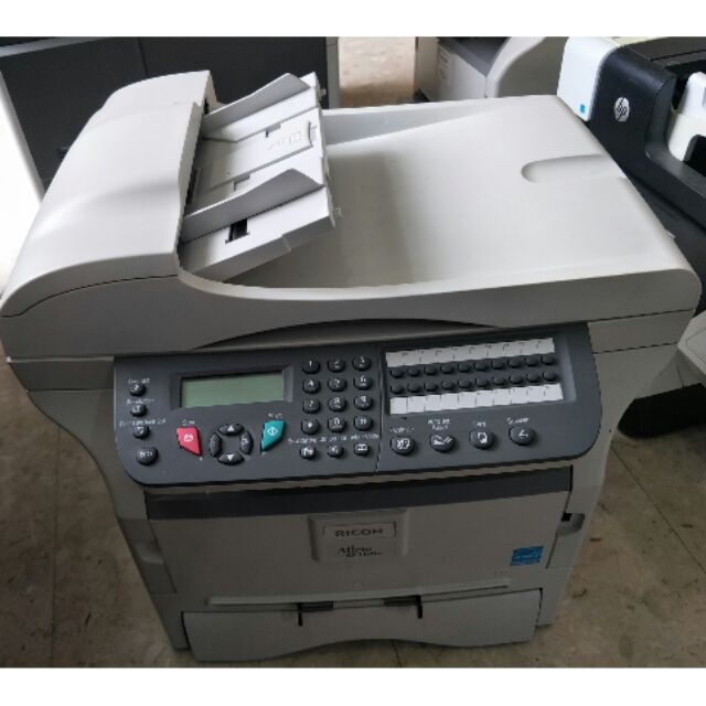 ปริ้นเตอร์4in1 Ricoh Aficio SP 1100SF Multi function Laser Printer (fax-copy-printer-scanner) B/W ไม่มีหมึกให้