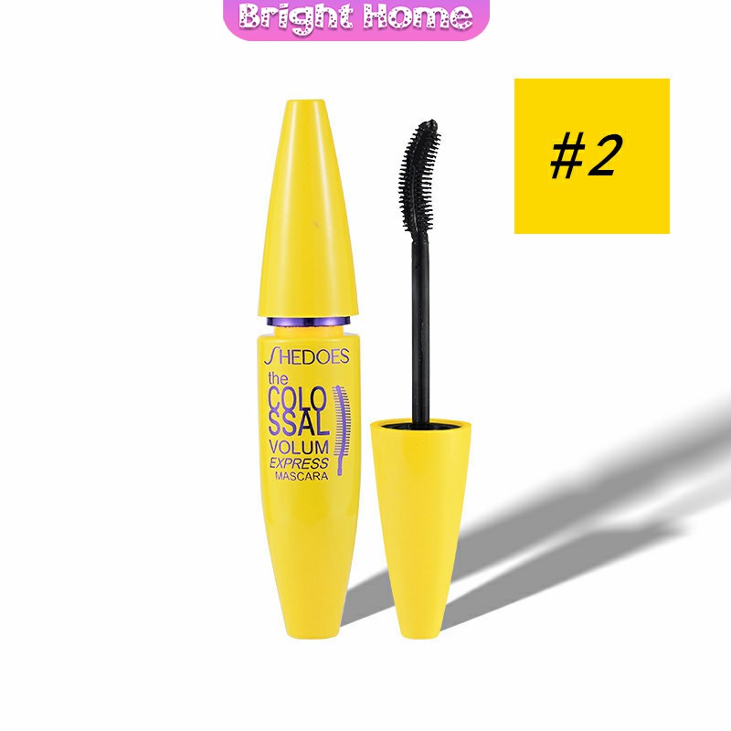 Shedoes มาสคาร่า สูตรกันน้ำ สีดำ โคลอสซอล ติดทนนาน Mascara Lazada.co.th