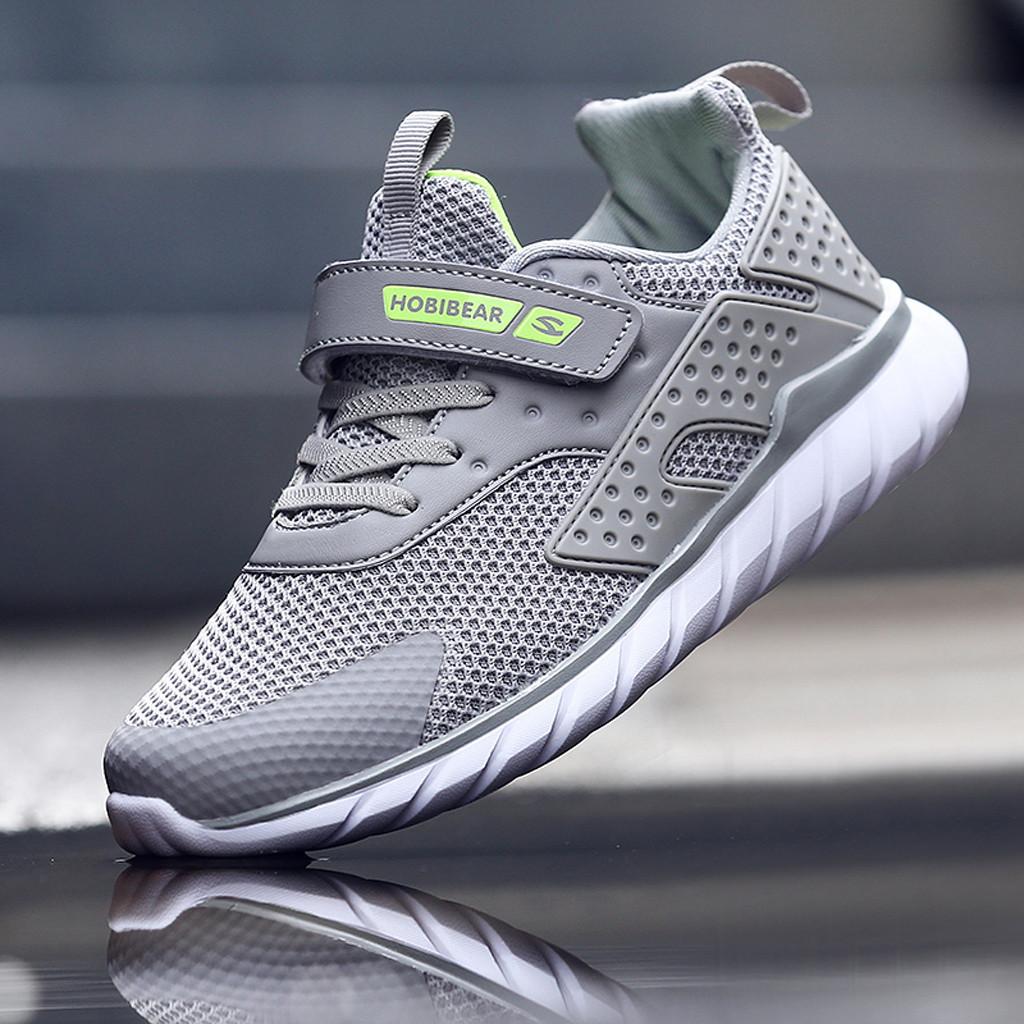 Kids Boy Girl Child Sports Shoes Running Casual Lightweight Sneakers Breathable