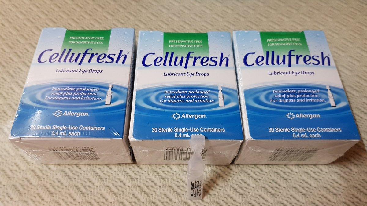 แนะนำ Cellufresh MD Lubricant Eye Drops 0.4 ML เซลลูเฟรช น้ำตาเทียม 0.4