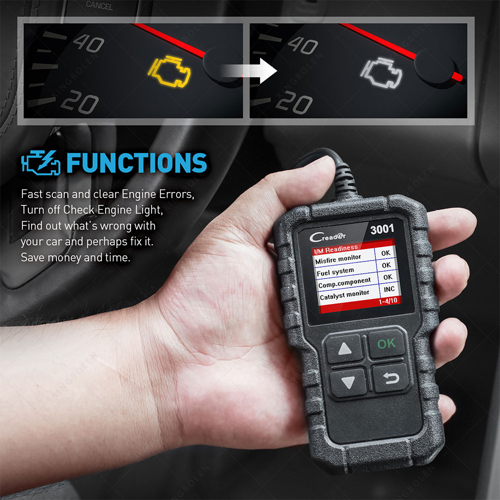 (เรือจากกรุงเทพจัดส่งฟรี) X431 Full OBDII EOBD code reader scanner ...