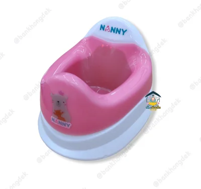 Nanny กระโถนเด็ก ถอดล้างได้ รุ่น N472 (สีชมพู)