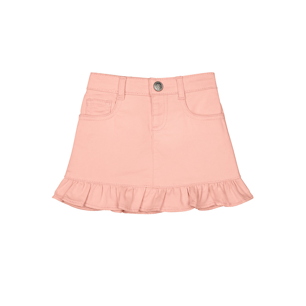 กระโปรงสั้นเด็กผู้หญิง Mothercare pink frill hem skirt VC019