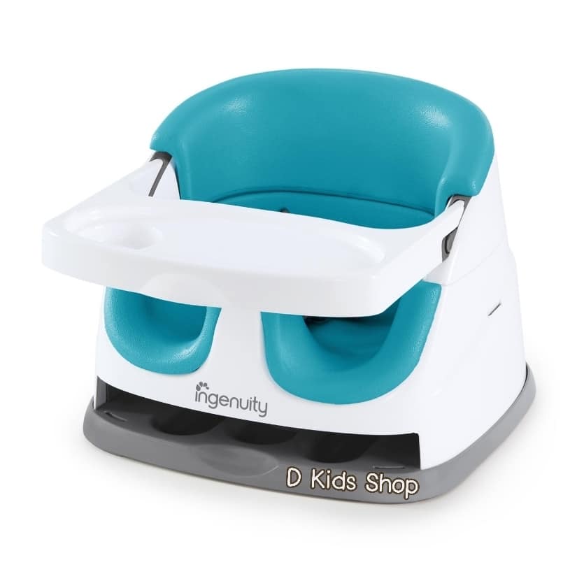DDtoys เก้าอี้หัดนั่ง ทานข้าว Ingenuity Baby Base 2-In-1 Booster Seat (ที่นั่งนุ่ม)รุ่นใหม่ล่าสุด