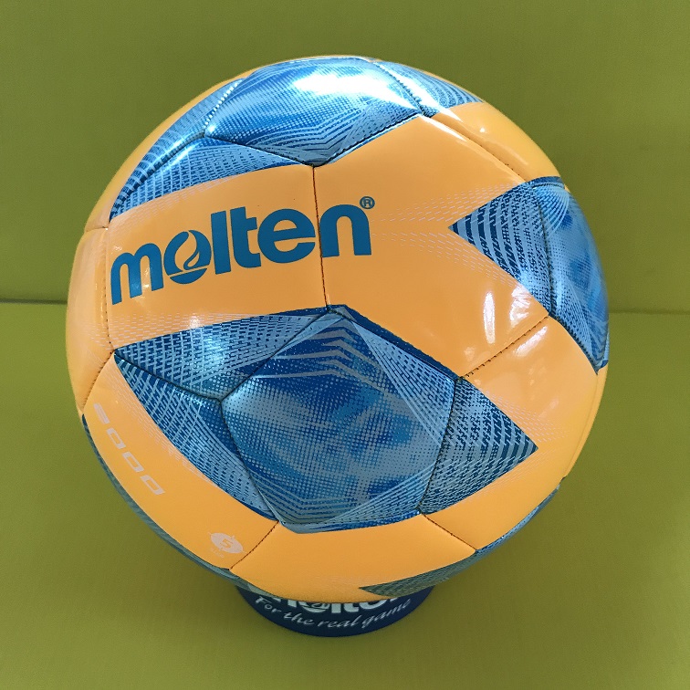 [ของแท้ 100%] ลูกฟุตบอล ลูกบอล Molten F5A2000-OB เบอร์5 ลูกฟุตบอลหนังเย็บ ของแท้ 100%