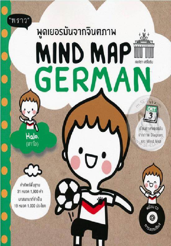 Mind Map German พูดเยอรมันจากจินตภาพ +CD