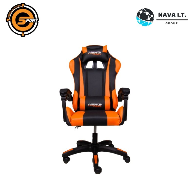 Neolution NewTron G808 GAMING CHAIR BLACKOrange เก้าอี้เกมมิ่ง สีดำสี