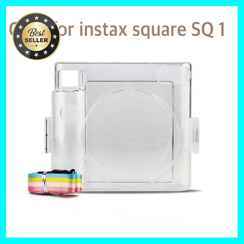 เคสใส instax square SQ1 (พร้อมส่ง) แถมสายคล้อง instax square sq 1 case เลือก 1 ชิ้น อุปกรณ์ถ่ายภาพ กล้อง Battery ถ่าน Filters สายคล้องกล้อง Flash แบตเตอรี่ ซูม แฟลช ขาตั้ง ปรับแสง เก็บข้อมูล Memory card เลนส์ ฟิลเตอร์ Filters Flash กระเป๋า ฟิล์ม เดินทาง