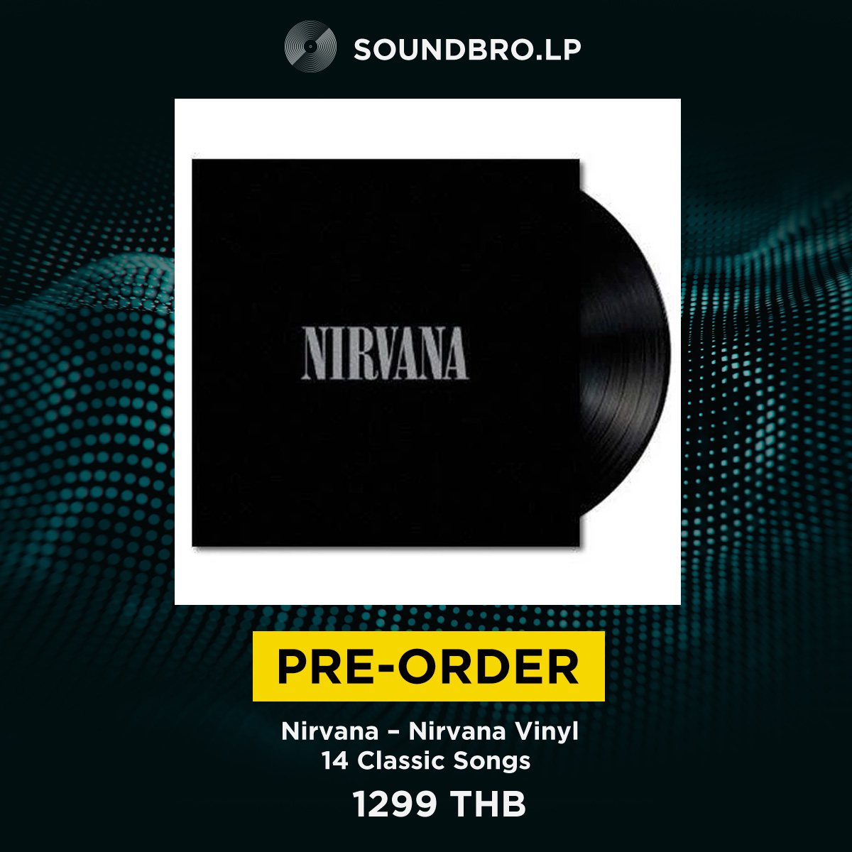 [Pre-Order 14-35 วัน] แผ่นเสียง Nirvana – Nirvana Vinyl [14 Classic Songs]