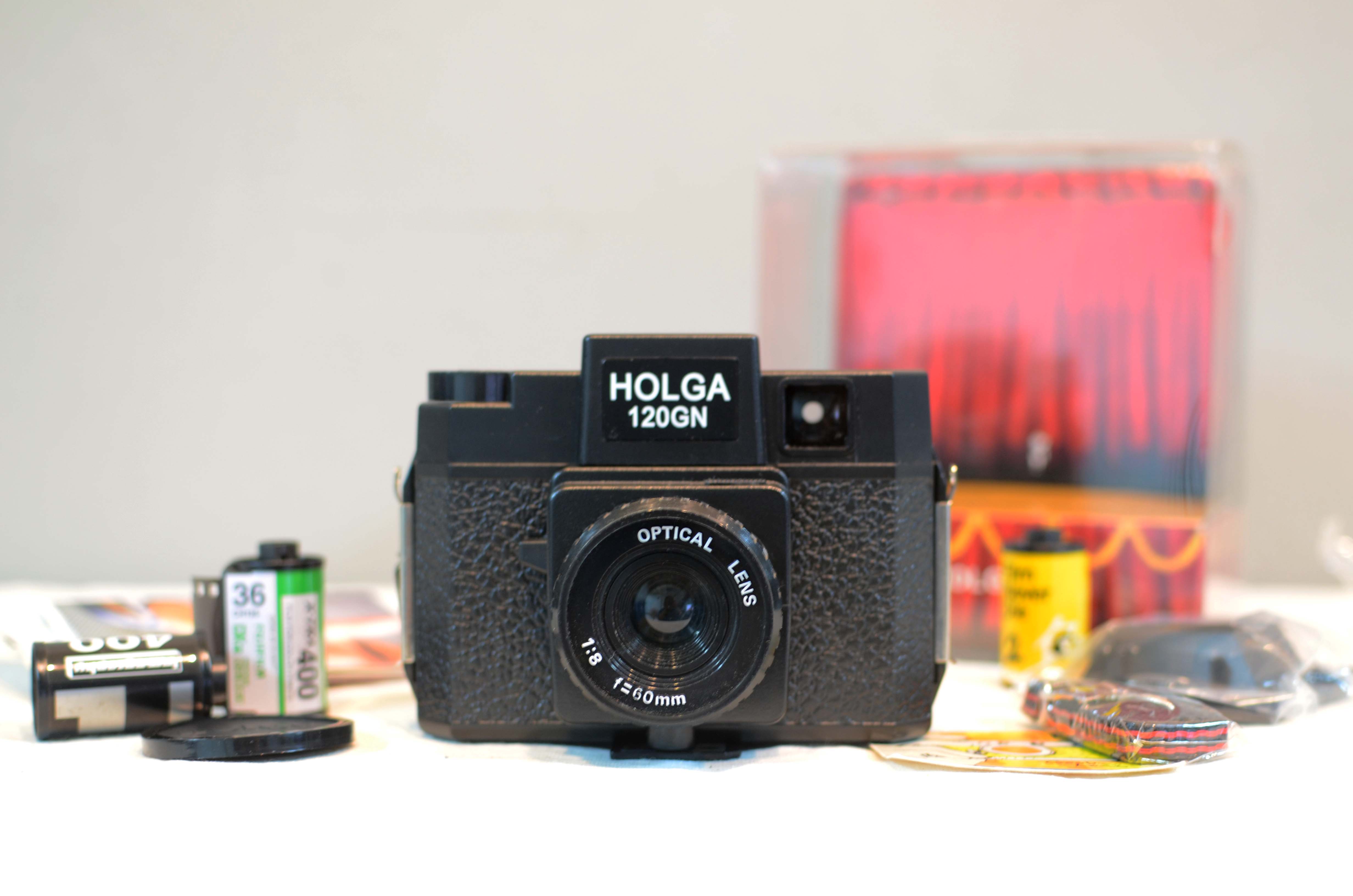 กล้องฟิล์ม Holga 120GN (งานกล่อง)