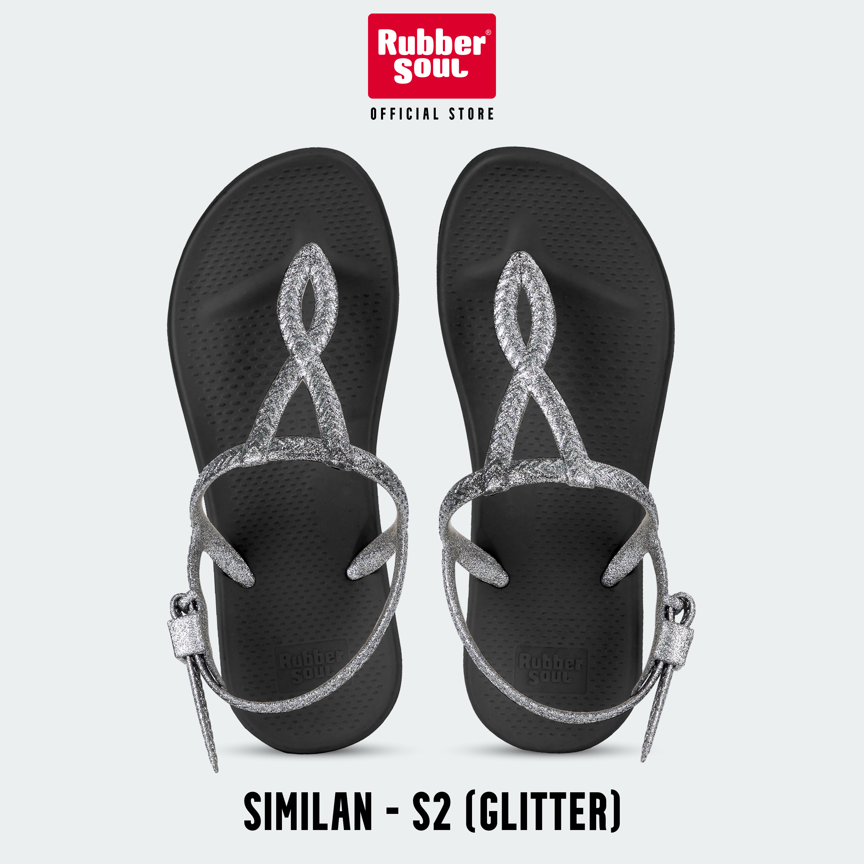 Rubber Soul รองเท้ารัดส้น รุ่น SIMILANS2 GLITTER Rubber Soul ThaiPick