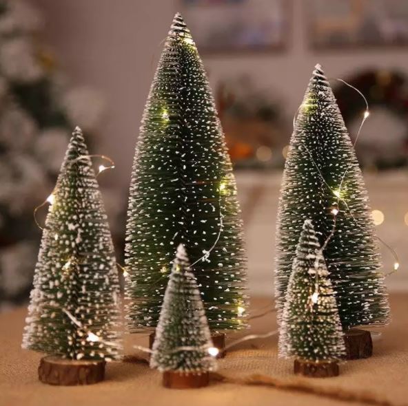 MINI Christmas Tree ปีใหม่เครื่องประดับโต๊ะตกแต่งคริสต์มาสสำหรับ Home Office