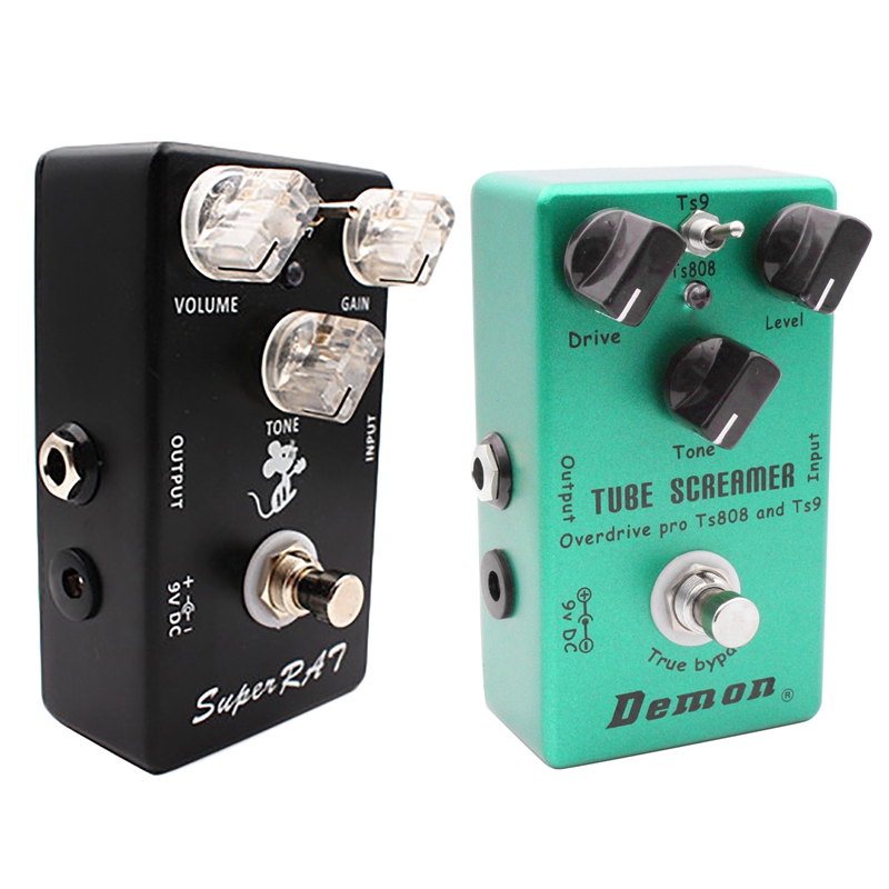 Mosky Super Rat Guitar Effect Pedal HandMade Three Mode Effects