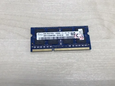RAM DDR3L - 12800S 8GB สำหรับโน๊ตบุ๊ค