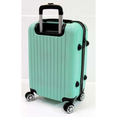 Baggage กระเป๋าเดินทาง 4 ล้อลาก ขนาด 20 นิ้ว ลอนใหญ่ สีเขียว