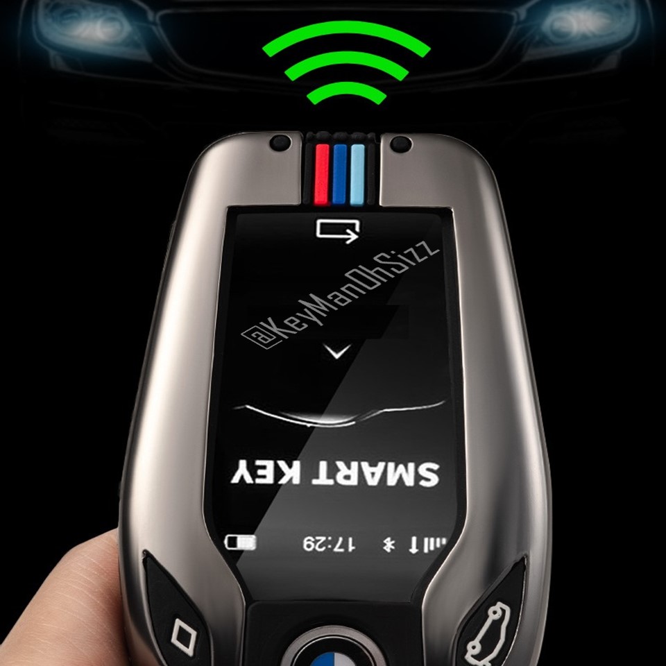 เคสโลหะรีโมทรถบีเอ็มดับเบิ้ลยู BMW LCD Screen Full Package 2021Key Sets