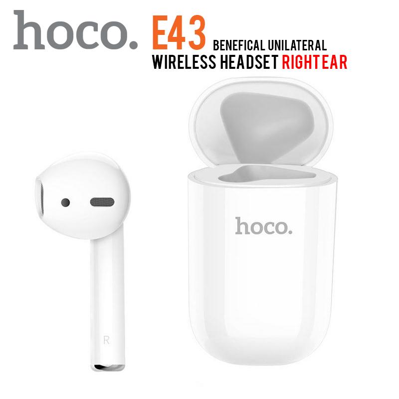 Hoco หูฟังบลูทูธ E43 ไร้สาย ข้างเดียง Right ear Bluetooth headset ?หูข้างขวา?