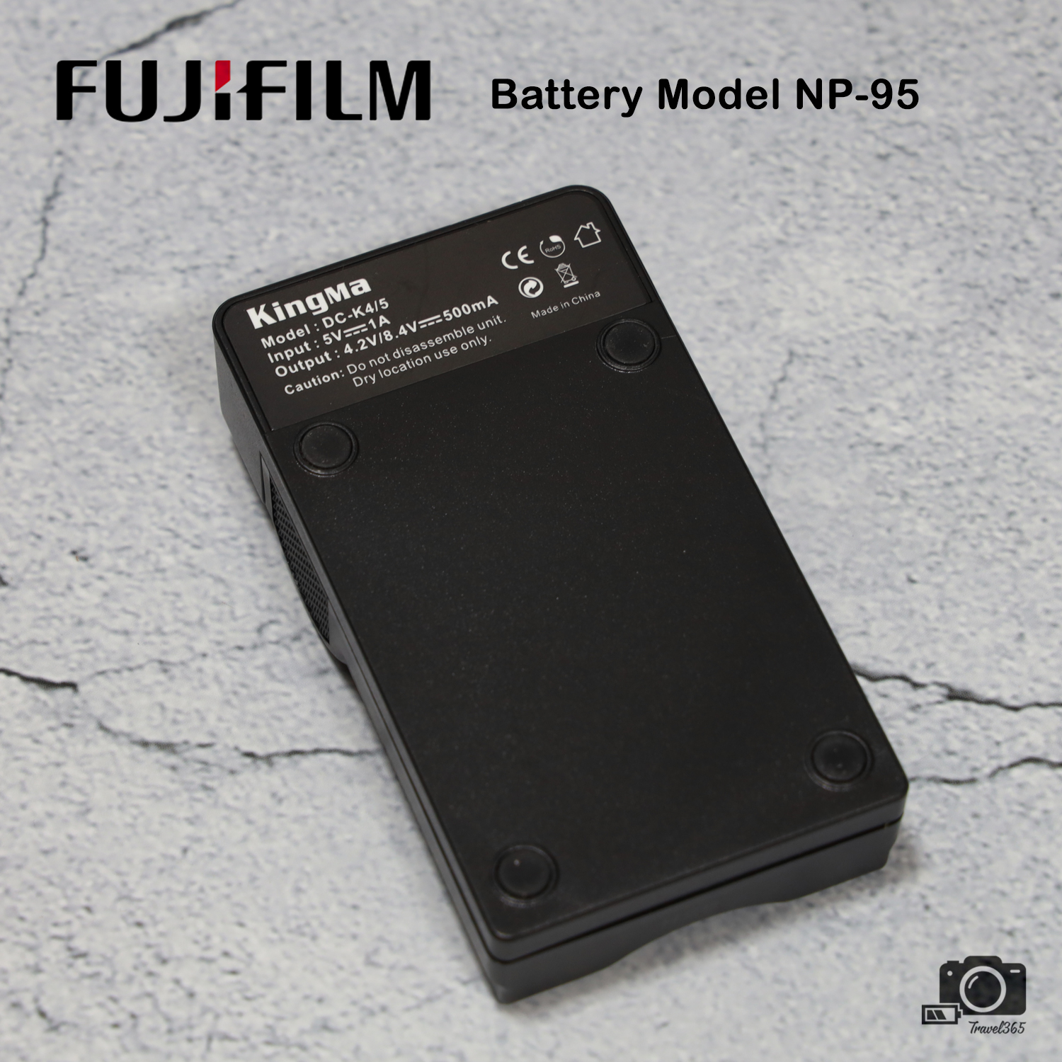 Battery Charger Fujifilm Np 95 Np95 Kingma Travel365 Thaipick