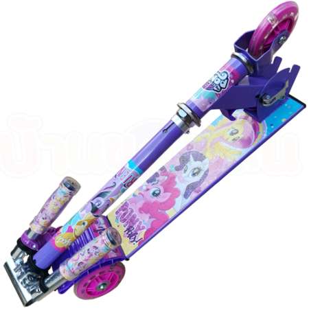 BKL TOY สกู๊ตเตอร์ สกู๊ดเตอร์ 3ล้อ ลายการ์ตูน PONY มีให้เลือก2สี คละสี MLP8250