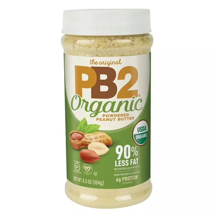 PB2 Organic Powdered Peanut Butter 184g. พีบีทู ออร์แกนิค เนยถั่วชนิดผง