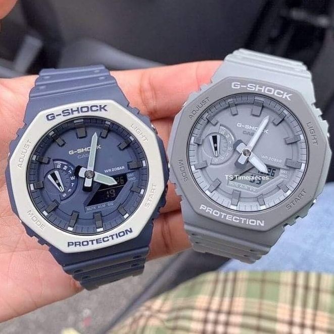 นาฬิกาข้อมือ Casio รุ่นใหม่ล่าสุด 2ระบบ ใส่ได้ทังผู้ชายเเละผู้ญิง ตังเวลา  เเถมกล่องฟรี