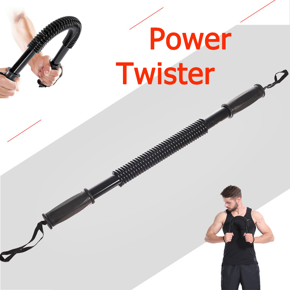 สปริงมือหัก Power Twister Fitness Bar อุปกรณ์ออกกำลังกายแขน อุปกรณ์ออกกำลังกายแขน อุปกรณ์สร้างกล้ามแขน มีหลายระดับให้เลือก 20/30 KG Chewy