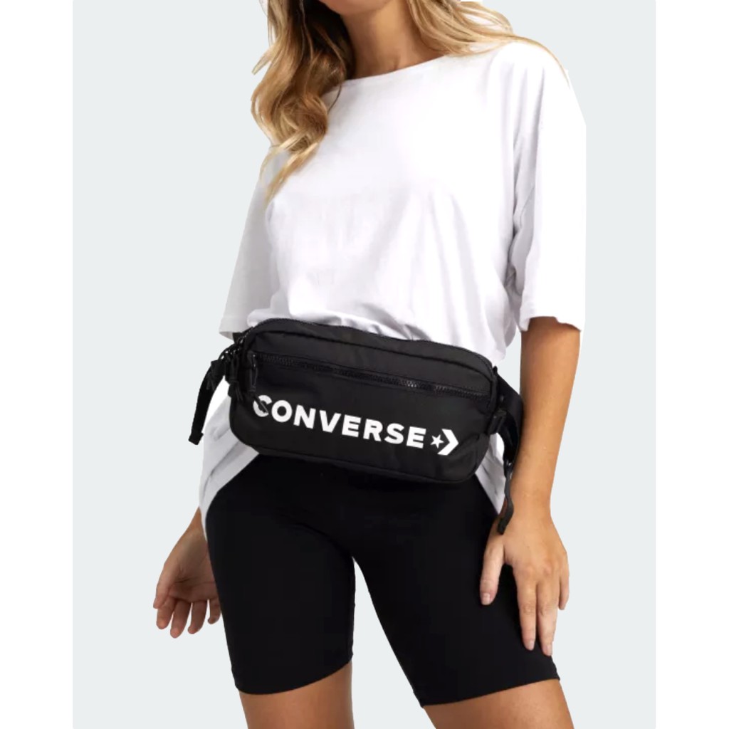 converse star chevron waist bag
