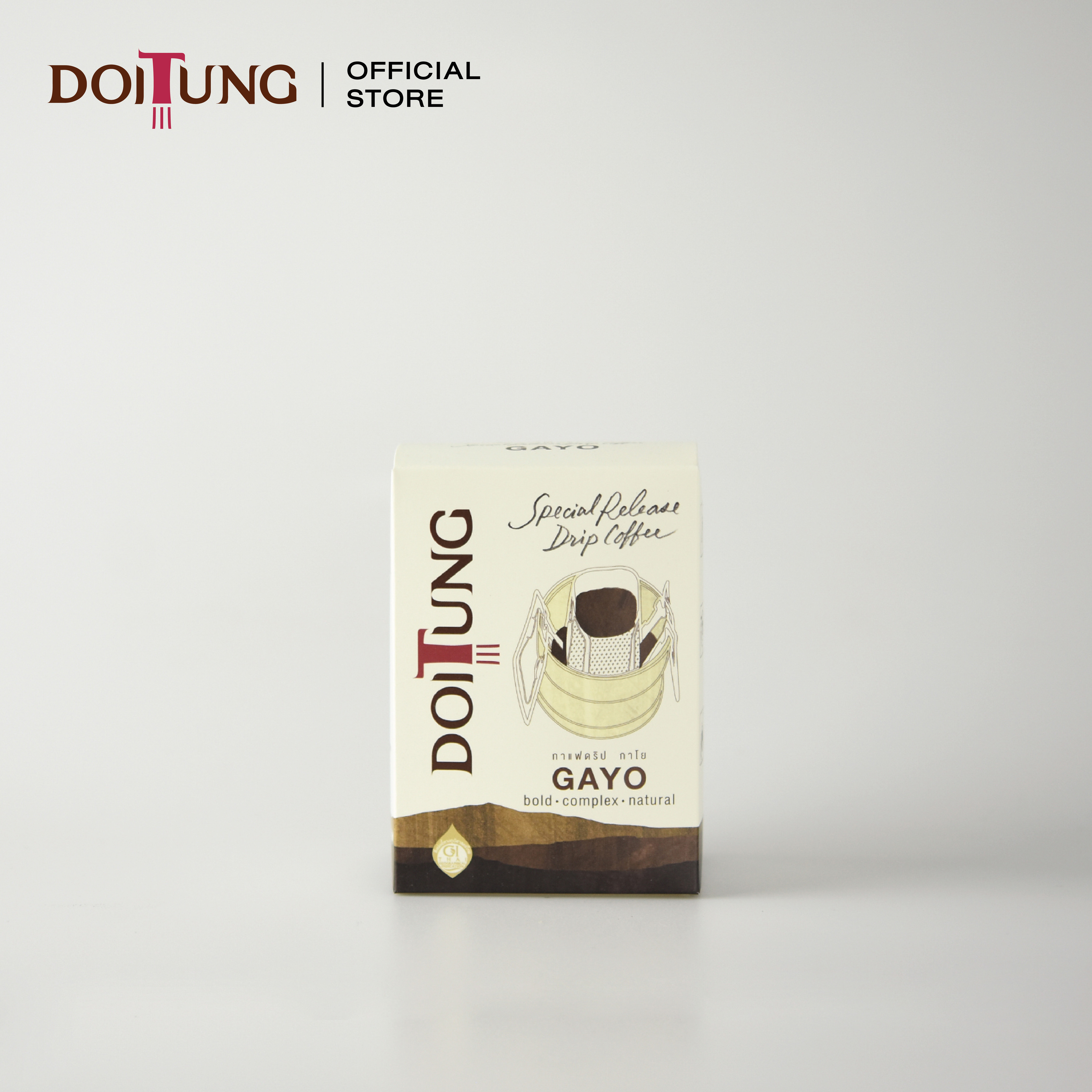 DoiTung Drip Coffee - Gayo (60 g.) กาแฟ ดริป กาโย ดอยตุง