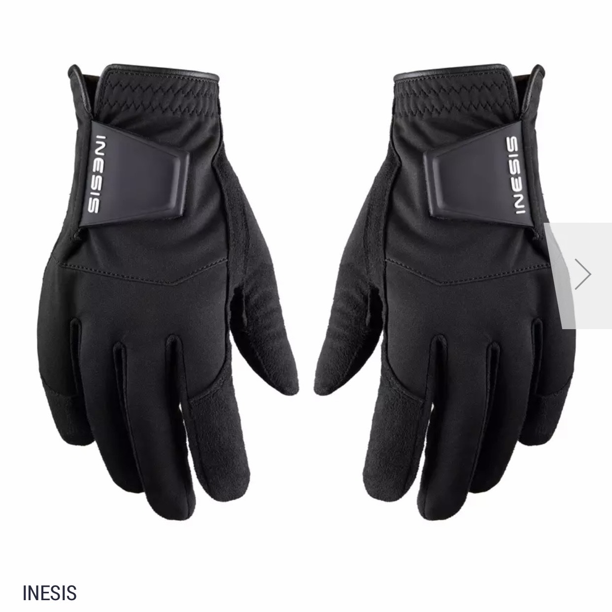 INESIS Golf Rain Gloves Pair ถุงมือกอล์ฟมีคุณสมบัติกันฝน