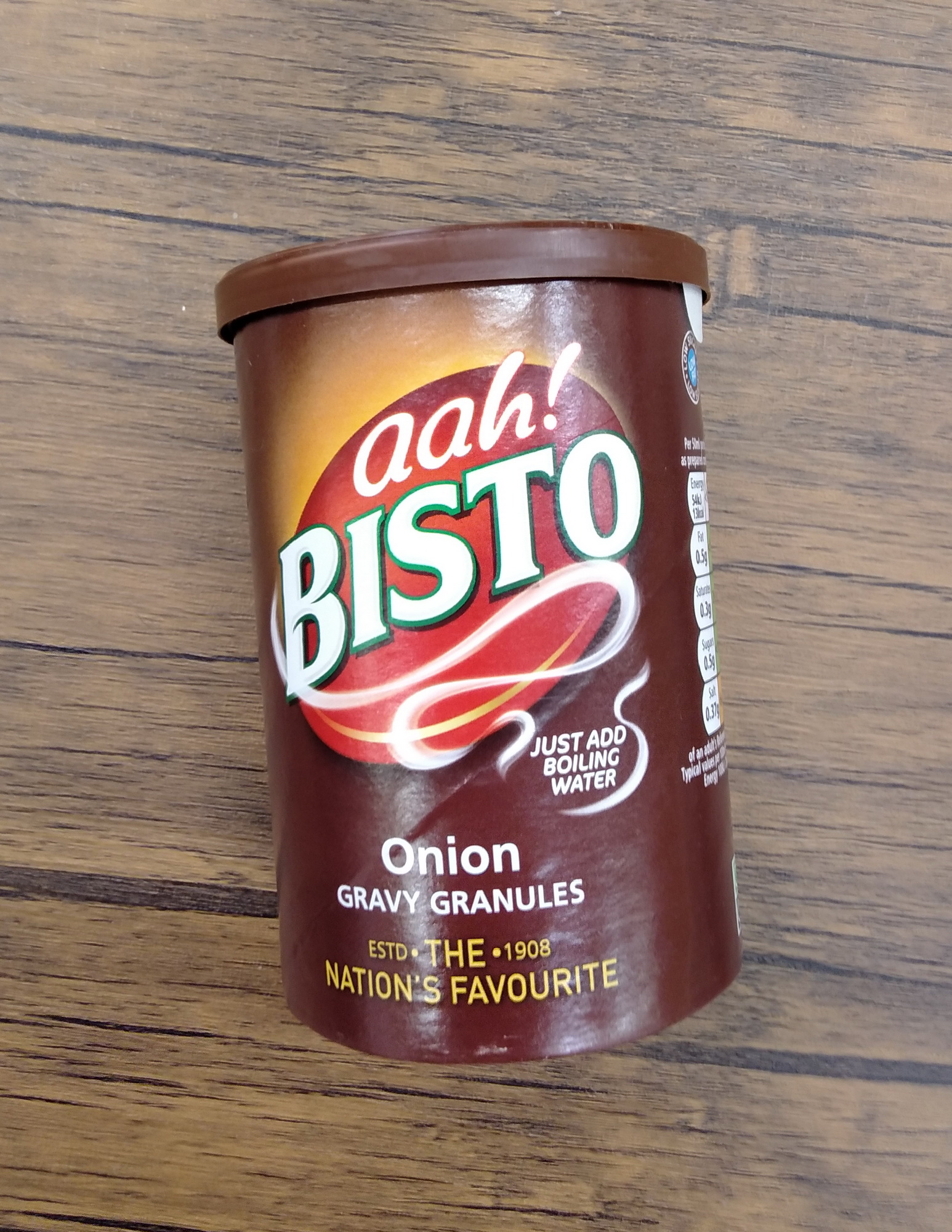 ซอสผงสำหรับทำน้ำเกรวี รสหัวหอม ตราบิสโต Gravy Granules Onion (Bisto Brand) 170 กรัม นำเข้าจากอังกฤษ บิสโต้เกรวี่หัวหอม สินค้าคุณภาพ The Nation's Favourite - Estd 1908