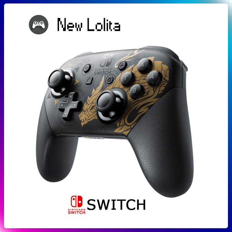 （จัดส่งทันทีไม่ต้องรอ）monster hunter rise Nintendo original switch PRO controller Monster Hunter Rise of the limited controller Monster Hunter limited joystick pc คอนโทรลเลอร์ pc controller