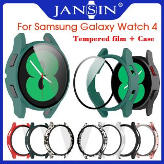 Vỏ + Kính cường lực cho Đồng hồ Samsung Galaxy Watch 4 Bảo vệ màn hình Bao thumbnail