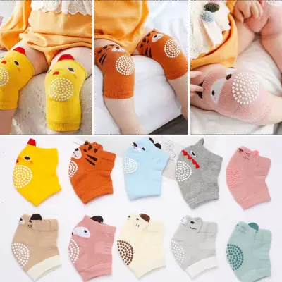 LUO XUEMENG SPORTS Infant Toddlers Kids Safety 0-3 Years Children Kneecap Crawling Elbow Cushion Baby Leg Warmer Knee Support Protector Baby Knee Pad
