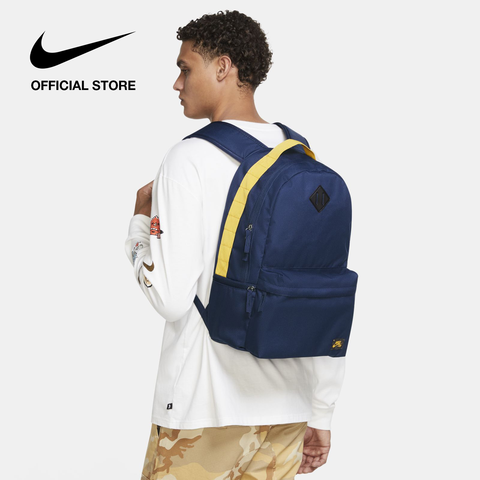 Nike Men's SB Icon Skate Backpack - Blue - Nike - ThaiPick