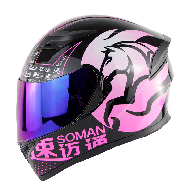หมวกกันน็อคผู้ชาย Full Face Windproof Anti-หมวกกันน็อคสีทราย Moto ขี่วัสดุ ABS หมวกกันน็อควิบาก